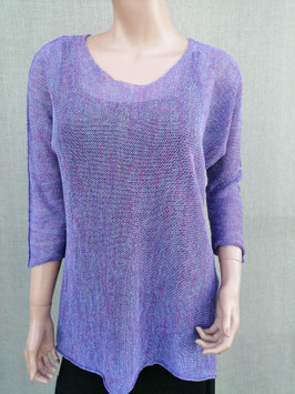 Lavendar short sleeve sweater